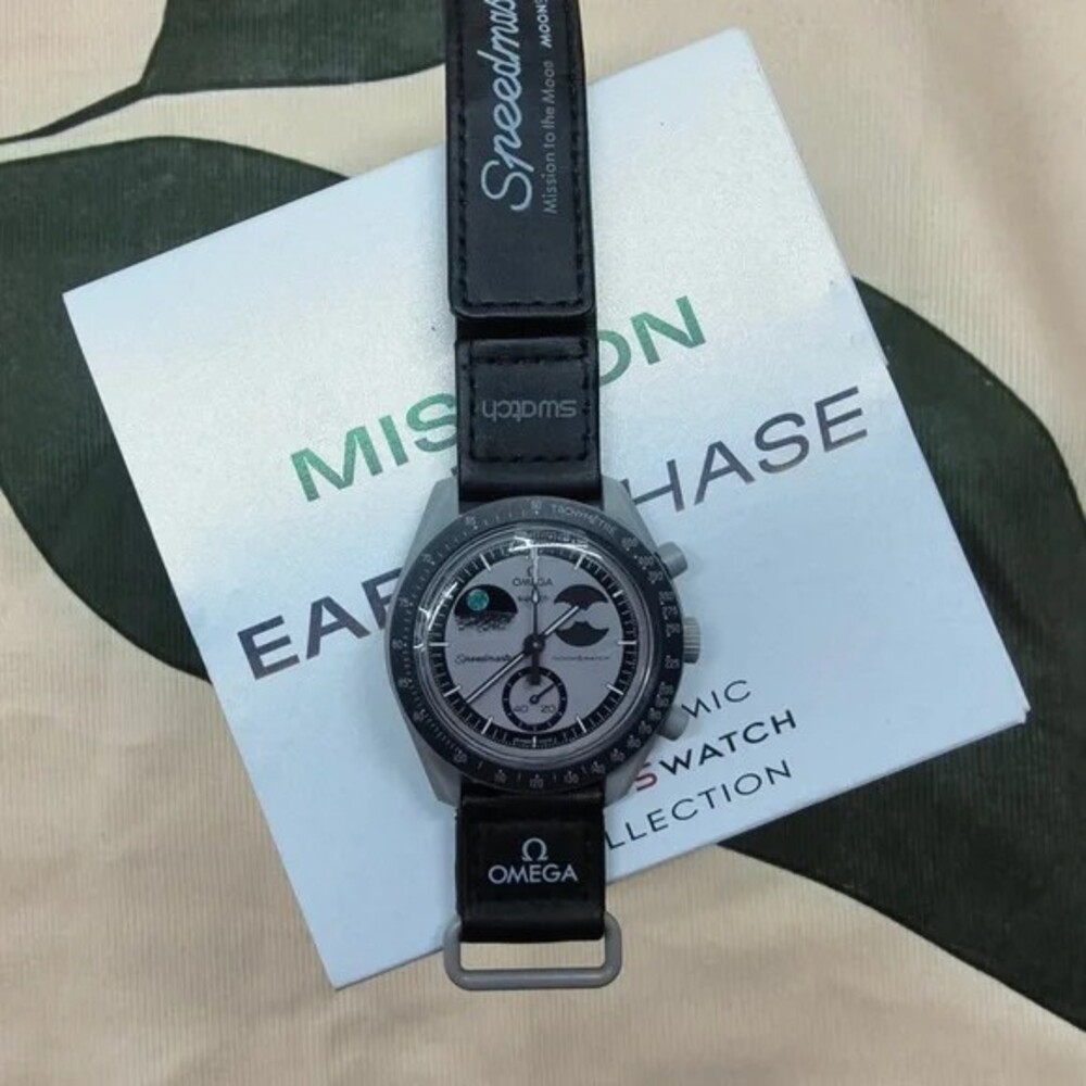 Swatch x Omega Moonswatch Mission To Earthphase Watch